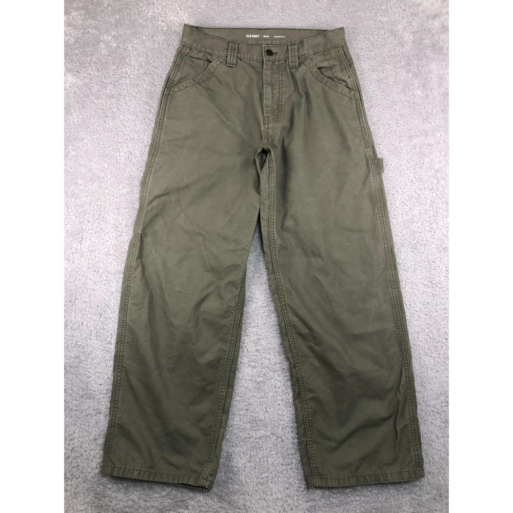 Old Navy Pants Men's 30x28 (Tag 29x30) Green Vintage Baggy
